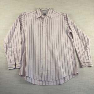L.L.Bean Men's Wrinkle Resistant Striped Button Down Shirt Size 16-35